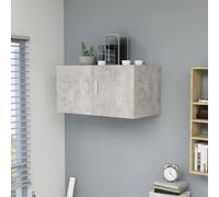 Wall Mounted Cabinet Floating Wall Storage Cabinet Engineered Wood vidaXL