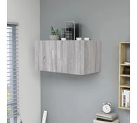 Vidaxl Wall Mounted Cabinet Grey Sonoma 80X39X40 Cm Engineered Wood