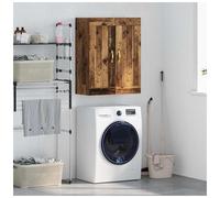 vidaXL Wall Mounted Cabinet Old Wood 69.5 x 34 x 90 cm Engineered Wood
