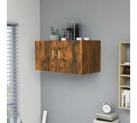 Wall Mounted Cabinet Smoked Oak 80x39x40 cm Engineered Wood