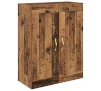 vidaXL Wall Mounted Cabinet Old Wood 69.5 x 34 x 90 cm Engineered Wood