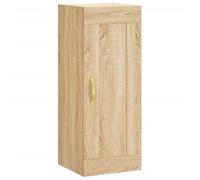 Wall Cabinet Sonoma Oak 34.5 x 34 x 90 cm Brown Engineered Wood Metal