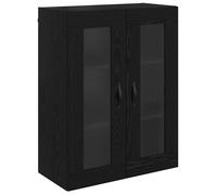 vidaXL Wall Mounted Cabinet Black Oak 69.5 x 34 x 90 cm