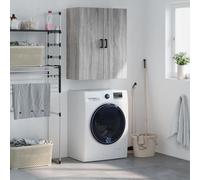 vidaXL Wall Cabinet Old Wood 69.5 x 34 x 90 cm Engineered Wood