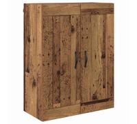 vidaXL Wall Mounted Cabinet Old Wood 69.5 x 34 x 90 cm Engineered Wood