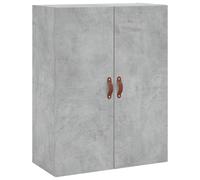vidaXL Wall Mounted Cabinet Concrete Grey 69.5x34x90 cm, Grey