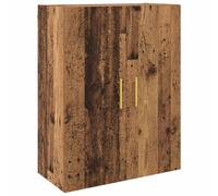 vidaXL 2 Door White Wall Mounted Slim Storage Cabinet - Size: 90 x 69.5 x 34cm - Wilko