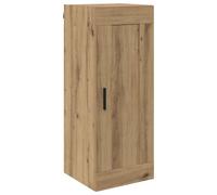 vidaXL Single Door Concrete Grey Wall Mounted Cabinet - Size: 90 x 34.5 x 34cm - Wilko