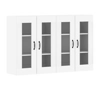 Wall Mounted Cabinets Storage Cabinet Cupboard 2 pcs Engineered Wood vidaXL