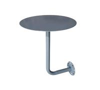 Wall Mounted Cafe Table with Card Holder, Space-Saving Side Table for Coffee Shops Small Rooms