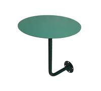 Wall Mounted Cafe Table with Card Holder, Space-Saving Side Table for Coffee Shops Small Rooms
