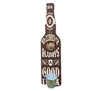 Wall Mounted Can Opener, Wall Mounted Bottle Opener, Hanging Beer Bottle Opener, Classic Wall Mounted Bottle Opener, Beer Bottle Opener with Catcher, Perfect for Men