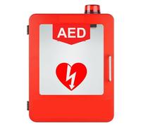 Wall Mounted Cardiac Defibrillation Alarm Box with Light and System, Double Switch Control First Aid Case