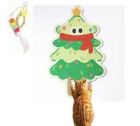 Wall Mounted Cat Scratching Pad with Back Adhesive - Self-Adhesive Cat Scratcher Board for Wall Door Sofa and Floor Use - Extra Large Durable Cat Scratcher Mat for Indoor Cats Trimmable Design (green)