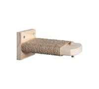 Wall Mounted Cats Climbing Shelf Wood Step Stairway Sisal Scratching Perch Platform Tree Pet Jumping Steps Tree, Pets Climbing Inside Cage cage, Shelf Inside Ladder Inside Perch Scratching Tre