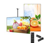 Wall-Mounted/Ceiling-Mounted Advertising Machines Full HD Screen Landscape/Portrait, Digital Signage LCD Monitor Advertising Screen System.