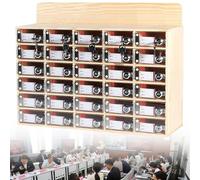 Wall-mounted Cell Phone Lock Box for Office, School & Classroom - Secure Storage for Mobile Phones, Reducing Distractions and Enhancing Productivity