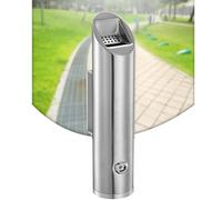 Wall-Mounted Cigarette Bin Ashtray for Pubs Clubs Offices & Homes - Outdoor Cigarette Butt Disposal Tower Commercial Smoking Receptacle for Businesses