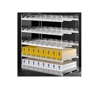 Wall Mounted Cigarette Display Holder, Retail Store Shelving Unit for Cigarette Packs, Rectangular Cigarette Case Holder for Organized Display