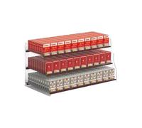 Wall Mounted Cigarette Display Rack, 5-Layer Retail Holder with 12 Columns, Space-Saving Cigarette Shelves for Stores, Durable Wall Case for Organized Tobacco Products