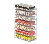 Wall Mounted Cigarettes Display Rack, Retail Matchbook Display Case, Auto Transparent Pushers Shelving Rack, Supermarket Merchandising Box(31.5x28.4x54cm)