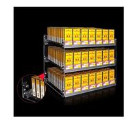 Wall-Mounted Clear Acrylic Cigarette Display Rack, Durable Retail Holder & Store Shelves, Size 69x29x56cm, Perfect for Shops & Markets, Organize Cigarette Boxes