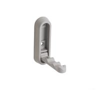 Wall Mounted Clothes Hook Made of Alloy Great for Organizing Your Living Space (Gray)