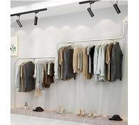 Wall-mounted clothes rack clothes rail, creative display rack for boutique clothing stores, modern industrial wall-mounted coat rack for wedding dresses for clothing stores,