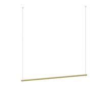 Wall-Mounted Clothes Rails, Retractable Ceiling Clothing Display Racks, Commercial and Industrial Pipe Drying Racks, Hanging Rails,Golden,150cm (Color : Golden, Size : 80cm)