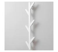 Wall-Mounted Coat Rack 6/8 Hooks Solid Wood Tree Design for Entryway Hallway Creative Space for Bedroom Living Room Balcony - Modern Style Perfect for nizing Coats and Accessories