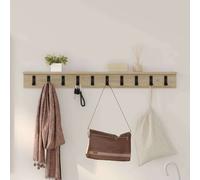 vidaXL Wall-Mounted Coat Rack Sonoma Oak 100 x 10.5 x 10.5 cm