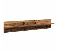 Wall-Mounted Coat Rack Wall-mounted Engineered wood Storage Modern vidaXL