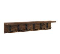 Wall-Mounted Coat Rack Wall-mounted White 60 x 10.5 x 10.5 cm