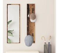 Wall-Mounted Coat Rack Wall-mounted Old Wood 20 x 1.5 x 100 cm