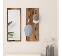 Wall-Mounted Coat Rack Wall-mounted Old Wood 30 x 1.5 x 80 cm