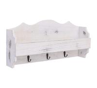 (50x10x34 cm) vidaXL Wall Mounted Coat Rack Wood Clothes Entryway Furniture Multi Colours
