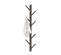 Wall Mounted Coat Rack - Wooden Bath Towel Rack & Jacket Hook | Versatile Clothes Organizer for Scarves, Hats and Purses, Heavy Duty Storage for Entryway
