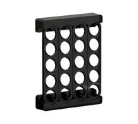 Wall Mounted Coffee Capsule Organizer With 20 Capsule Capacity Holder For Kitchen Or Lounge, Space Saving Vertical Storage Rack For Coffee(Black)