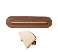 Wall Mounted Çoffee F¿Filter Holder - Cone Paper Rack Organizer, Space-Saving Dispenser | Durable Ćoffee Shop Kitchen Dorm Home Apartment Accessory for use in the Bar or Cafe