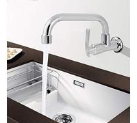 Wall Mounted Cold Water Tap, G1/2in Single Handle Water Faucet for Bathroom Kitchen and Outdoor Use, Corrosion-Resistant, Compact and Modern Design for Versatile Applications and Easy Setup