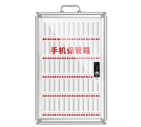 Wall Mounted Combination Lock Phone Security Box Aluminum Safe for Office School Gym Classroom Protect Your Devices with and Secure Storage