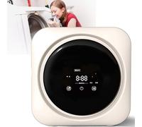Wall-Mounted Compact 3kg Front-Load Washing Machine - Portable Full-Automatic Washer, Touch Screen, 4 Program Modes for Small Homes