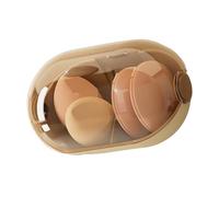 Wall Mounted Cosmetic Organizers with Clear Lid Space Saving Easy Hanging Storage Box for Makeup and Jewelry Makeup Storage