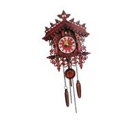 Wall Mounted Cuckoo Clock for Farmhouse Lightweight Decorative with Pendulum
