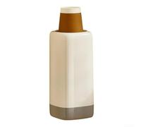 Wall Mounted Cup Dispenser ABS Plastic White Single Cup Holder for Home Office Kitchen Compact Paper Cup Dispenser 23cm Length Dust for proof Cup Storage Box Beige Color Creative Wall Mount Cup(White)