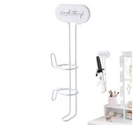 Wall-Mounted Curling Iron Holder Heat Resistant - Hair Straightener Wall Mount Space Saving Compact Durable Hair Dryer , Hair Styling Storage Straightener Bathroom | Curling Iron Gl