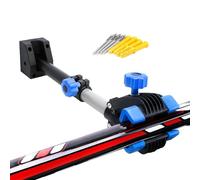 Wall-Mounted Cycle Work Stand - Heavy-Duty Repair Stand, Adjustable Bikes Clamp | Foldable Maintenance Stand for Home Bicycles Repairs, Cycle Storage, Road Bikes, Mountain Bikes, and Hybrid Bikes