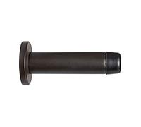 Wall Mounted Cylinder Doorstop with Rose