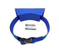 Wall Mounted Cylinder Rack Bracket for Propane Tanks, ABS Plastic Storage Solution with Expansion Screws
