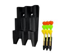 Wall Mounted Dart Holder - 6 Compartment Storage Organizer for Tidy Game Setup, Stylish Display with Durable Wall Mount Design, Dart Rack for Bedroom Living Room Game Room Home Daily Training Practice